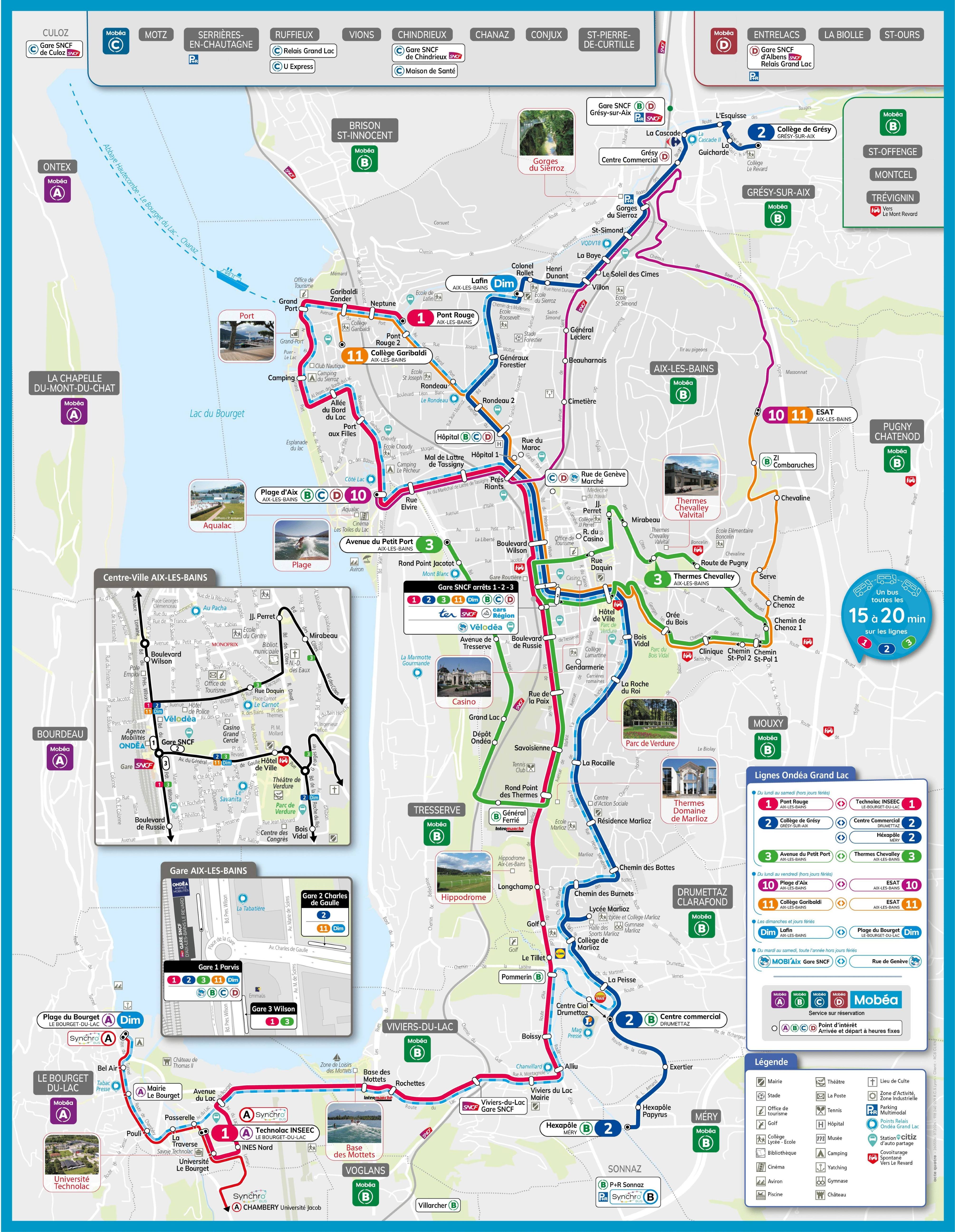 Plan de réseau au 1er septembre 2026