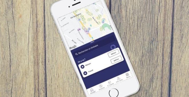 Smartphone - Application Ondéa Grand Lac