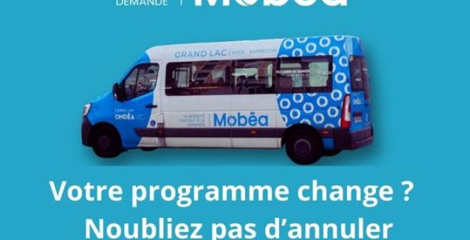 N'oubliez pas d'annuler votre course